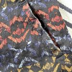 Free People  Linen Blend Tribal Aztec Print Shorts Size 6 Photo 9