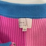 Dee Elly  women’s dress large colorblock knit short sleeve bodycon Photo 4