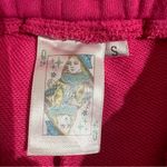 Queen of Sparkles Pink Sequin Heart Shorts Size Small Valentines Mood Photo 3