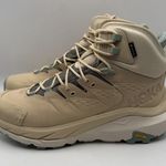 Hoka NWB Kaha 2 GTX GoreTex WATERPROOF Women 11B Oak Alabaster Tan Hiking Boot Photo 0
