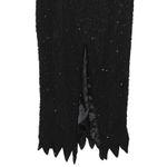 Scala Vintage 100% Silk Full Sequin Maxi Dress Size XL Photo 7