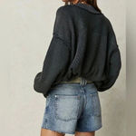 We The Free Free People Ivy Mid Rise Denim Jean Short Size 25 Photo 1