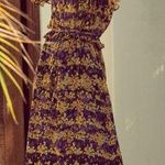 MISA Los Angeles Yanira Midi Dress, Yellow, Small Photo 1