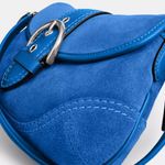 Coach  Soho Flap in Misty Blue Suede CY915 Photo 11