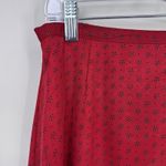Emma James Vintage Y2K Reversible Maxi Skirt Womens 6 Red Floral Grunge Romantic Photo 10