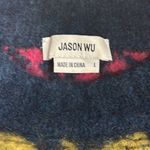 Jason Wu  Merino Wool Fair Isle Sweater Pullover Sz L Photo 8