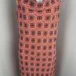 FLP Faith Love Passion Pink Cowl Neck Geometric Knee Length Dress Y2K 14 Photo 0
