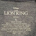 Disney Lion King Sweatshirt Womens Size L Gray Crew Neck Pullover Hakuna Matata Photo 1