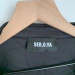 SER.O.YA Tamarin Black Midi Dress Womens New Large Photo 6