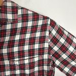 Marine layer Kendall Organic Cotton Button Down in Red Plaid size XS Photo 6