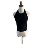 Free People Intimately Women Tank Bella Seamless Rib Crop Top Black Size M/L Photo 1