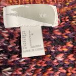 Forever 21  Orange Purple Knit Knitted Sweater Cardigan — Women's Size Small Photo 5