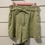 Abercrombie & Fitch Abercrombie Linen Blend Trouser Shorts Photo 1