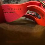 Saint Laurent Jimmy Buckle Flat Sandals in Suede Size 37 Photo 6