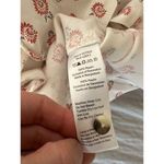 Jachs  Girlfriend Womens White Blouse XLarge sleeveless floral rayon button up Photo 3