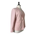 Talbots Blazer Notch Lapel Single Button Knit Peach White Women’s Plus Size 16 Photo 1