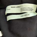 Off-White Black Dress with White Accents Photo 6