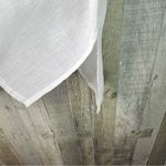 Caroline Rose 100% Linen Size 2X Sleeveless Crewneck White Tunic w/Side Slits Photo 4