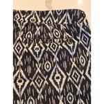 Old Navy Women's Black White Ikat Print Shorts Size 14 Photo 3