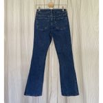 Forever 21 Womens Low Rise Bootcut Jeans Size 28 Dark Wash Butterfly Studded Y2K Denim Photo 1