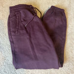 Abercrombie & Fitch Abercrombie Maroon Sweatpants Photo 0