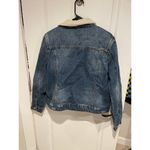 Kensie  jean jacket Sherpa collar size XL Photo 6