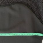 Tahari Arthur Levine Black Dress Geometric Lace Drape Short Sleeves Size 14 LBD Photo 6