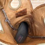 Ariat Heritage Roughstock Cowboy Western Leather Boots 34832 Men 9.5EE Square Toe Black Beige Measurement in pics Size 9.5 Photo 3