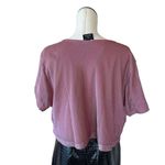 Nike NWT Plus Air Logo Print T-Shirt Pink Mesh Overlay 2X Photo 6