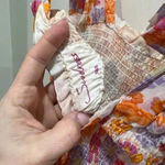 Farm Rio SUNDRESS Pippa Short Dress in Flowers revolve Pom poms Photo 3