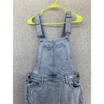 Paige Women's Denim Coverall High Rise Sierra Raw Hem Size 27 Light Wash Photo 12