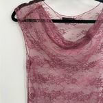 Limited Too  vintage Y2K pink boho off the shoulder pink lacy blouse size medium Photo 3