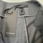 Forever 21 NWT  Gray Mini Skirt S Womens Pleated Wrap A Line Buckle Detail Short Photo 2