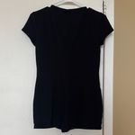 Forever 21  Women’s Black Button Up Pajamas size M Photo 2