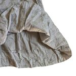 Olivia James The Label Anna Dress Scoop Neck Puff Sleeve Flounce Hem Size Medium Purple Photo 5