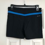 Nike Dri-FIT shorts in black size small blue detailing athletic running cheer Photo 5