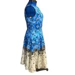 Metaphor Women’s Dress, Size 12, Blue & Gray Sleeveless Photo 2