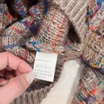 SheIn  Women's Mock Neck knit Oversized Cropped Chunky Sweater Size 4 S Photo 5