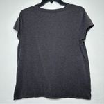 Athleta   Essence Twist Tee Top Size M Heather Gray Short Sleeve 
Sleeves Size M Photo 2