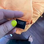 Boho Me  NWT peach halter cutout wide leg cropped jumpsuit Photo 9