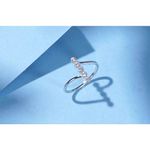 Boutique Sparkling Bezel‎ Set Ring, Sz 8 Photo 7