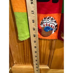 RARE VTG Michael Simon Thanksgiving Themed Festive Patchwork Knit Vest PS Red Size undefined Photo 6