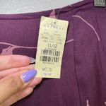 EXPRESS Vintage Long Maxi Skirt Y2K Floral Boho Size 11/12 90s Purple Photo 1