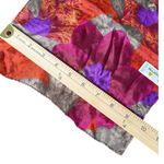 Liz Claiborne Vintage 100% Silk Scarf Floral Pattern Rectangle Made in Japan 55" Photo 3