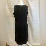 Amanda Smith  Black Halter Sheath Mini Dress Photo 4
