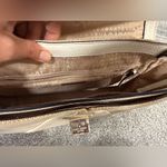 Kate Spade  Tweed & Pebble Leather Envelope Handbag Satchel Purse Photo 4