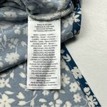 Lauren Ralph Lauren Womens Floral Stretch Jersey Tee Dress Blue White Medium NEW Photo 5