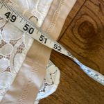 Lulus  sweetest love story white lace open back high low midi dress small Photo 14