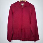 The Territory Ahead  Women’s Red Wool Blend Sweater Size XL Photo 0