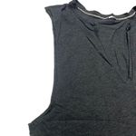Lululemon  Women’s Dark Gray Muscle Tank With Front V Slit Photo 2